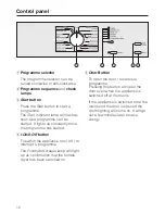 Preview for 10 page of Miele T 284 Operating Instructions Manual