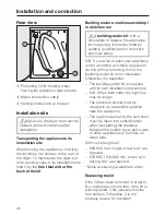 Preview for 26 page of Miele T 284 Operating Instructions Manual