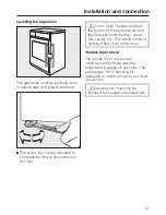 Preview for 27 page of Miele T 284 Operating Instructions Manual