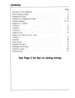 Preview for 4 page of Miele T 366  VENT ED DRYER - OPERATING Operating Manual