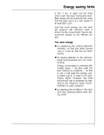 Preview for 5 page of Miele T 366  VENT ED DRYER - OPERATING Operating Manual