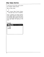 Preview for 20 page of Miele T 366  VENT ED DRYER - OPERATING Operating Manual