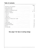 Preview for 4 page of Miele T 380  VENT ED DRYER - OPERATING Operating Manual