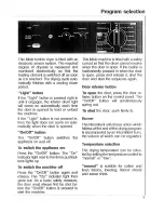 Preview for 9 page of Miele T 380  VENT ED DRYER - OPERATING Operating Manual