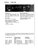 Preview for 11 page of Miele T 380  VENT ED DRYER - OPERATING Operating Manual