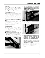 Preview for 21 page of Miele T 382 C Operating Manual