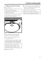 Preview for 27 page of Miele T 4222 C Operating Instructions Manual