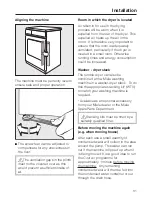 Preview for 31 page of Miele T 4222 C Operating Instructions Manual