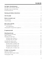 Preview for 3 page of Miele T 4262 C Operating Instructions Manual