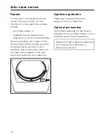 Preview for 28 page of Miele T 4262 C Operating Instructions Manual