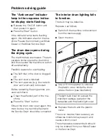 Preview for 16 page of Miele T 430 Operating Instructions Manual