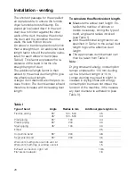 Preview for 20 page of Miele T 430 Operating Instructions Manual