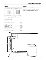 Preview for 21 page of Miele T 430 Operating Instructions Manual