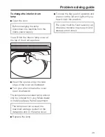 Предварительный просмотр 29 страницы Miele T 4322 Operating Instructions Manual