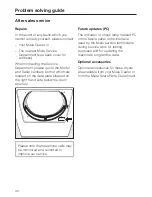 Предварительный просмотр 30 страницы Miele T 4322 Operating Instructions Manual