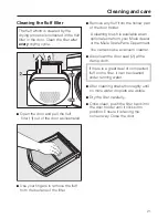 Preview for 21 page of Miele T 4362 Operating Instructions Manual