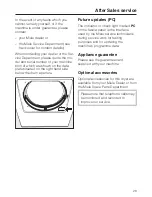 Preview for 29 page of Miele T 4362 Operating Instructions Manual