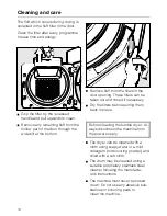 Preview for 14 page of Miele T 442 C Operating Instructions Manual