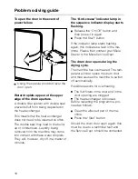 Preview for 18 page of Miele T 442 C Operating Instructions Manual