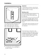 Preview for 20 page of Miele T 442 C Operating Instructions Manual