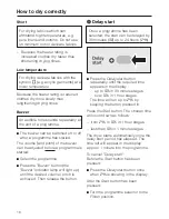 Preview for 16 page of Miele T 4423 C Operating Instructions Manual