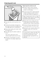 Preview for 26 page of Miele T 4423 C Operating Instructions Manual