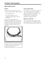 Preview for 34 page of Miele T 4423 C Operating Instructions Manual