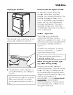 Preview for 37 page of Miele T 4423 C Operating Instructions Manual