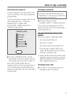 Preview for 15 page of Miele T 4453 C Operating Instructions Manual