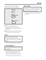 Preview for 17 page of Miele T 4453 C Operating Instructions Manual