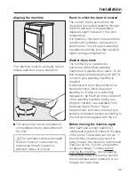 Preview for 39 page of Miele T 4453 C Operating Instructions Manual