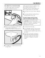 Preview for 41 page of Miele T 4453 C Operating Instructions Manual