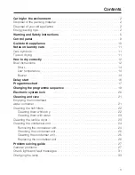 Preview for 3 page of Miele T 4462 C Operating Instructions Manual