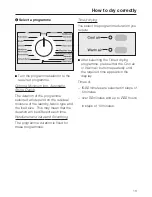 Preview for 13 page of Miele T 4462 C Operating Instructions Manual