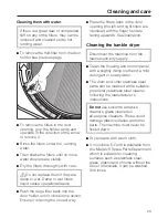 Preview for 23 page of Miele T 4462 C Operating Instructions Manual