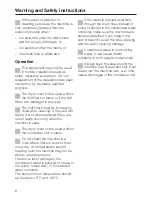 Preview for 8 page of Miele T 4659 C Operating Instructions Manual