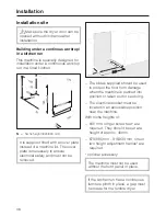 Preview for 38 page of Miele T 4659 Ci Operating Instructions Manual