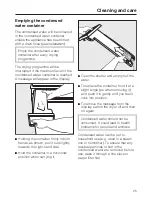 Предварительный просмотр 25 страницы Miele T 4672 C Operating Instructions Manual