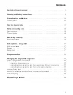 Preview for 3 page of Miele T 4804 C Allerdry Operating Instructions Manual