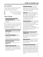 Preview for 13 page of Miele T 4804 C Allerdry Operating Instructions Manual