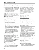 Preview for 16 page of Miele T 4804 C Allerdry Operating Instructions Manual