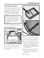 Preview for 25 page of Miele T 4804 C Allerdry Operating Instructions Manual