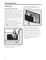 Preview for 28 page of Miele T 4804 C Allerdry Operating Instructions Manual