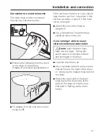 Preview for 47 page of Miele T 4804 C Allerdry Operating Instructions Manual