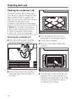 Предварительный просмотр 26 страницы Miele T 4809 Ci Operating Instructions Manual