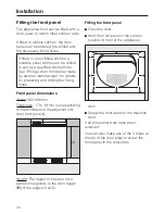 Предварительный просмотр 40 страницы Miele T 4809 Ci Operating Instructions Manual