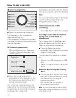 Предварительный просмотр 18 страницы Miele T 4819 Ci Operating Instructions Manual