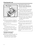 Предварительный просмотр 32 страницы Miele T 4819 Ci Operating Instructions Manual