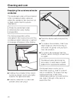 Preview for 26 page of Miele T 4839 Ci Operating Instructions Manual