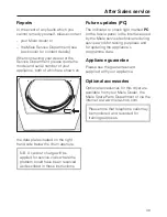 Preview for 39 page of Miele T 4839 Ci Operating Instructions Manual